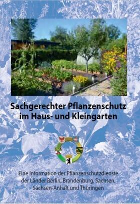Broschüre »Sachgerechter Pflanzenschutz im Haus und Kleingarten«